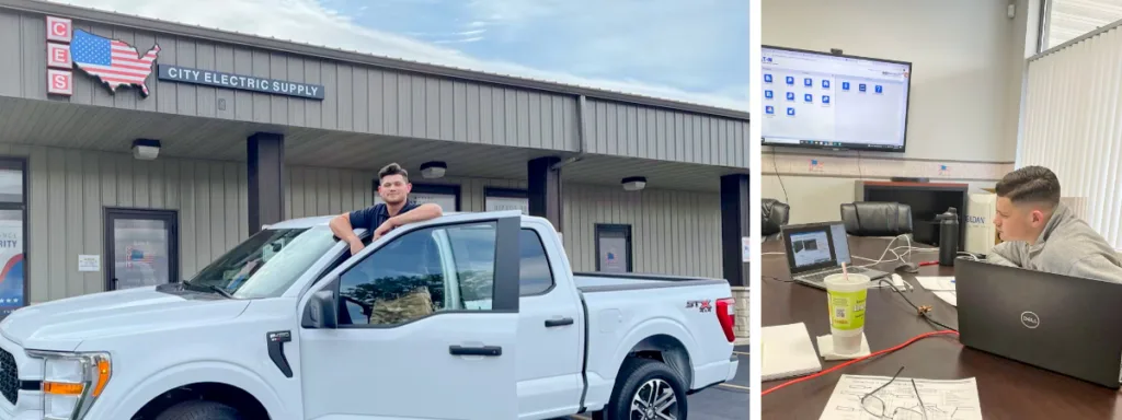 Driver to branch manager: Brandon Bonta’s growing career image