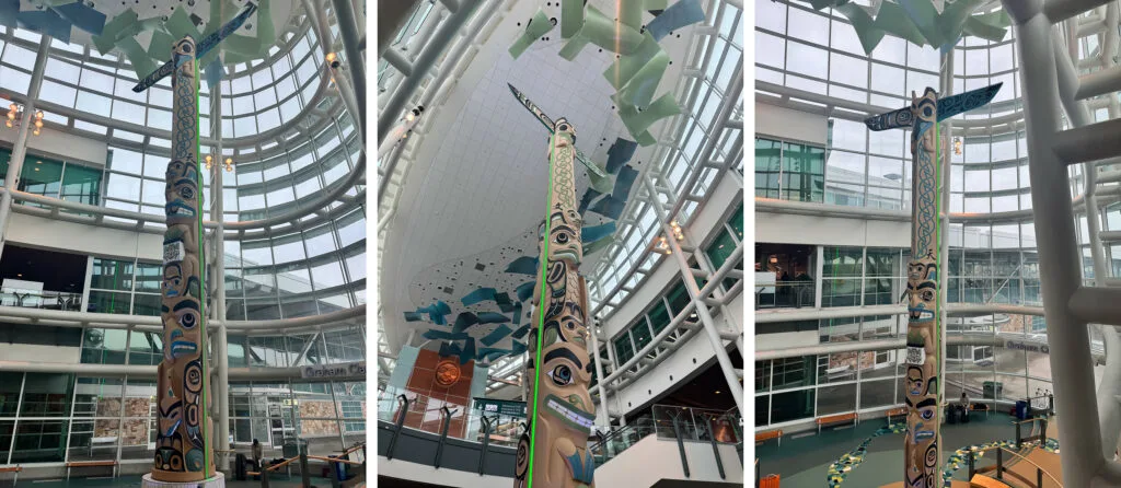 Honoring First Nations art through lighting at YVR Airport image