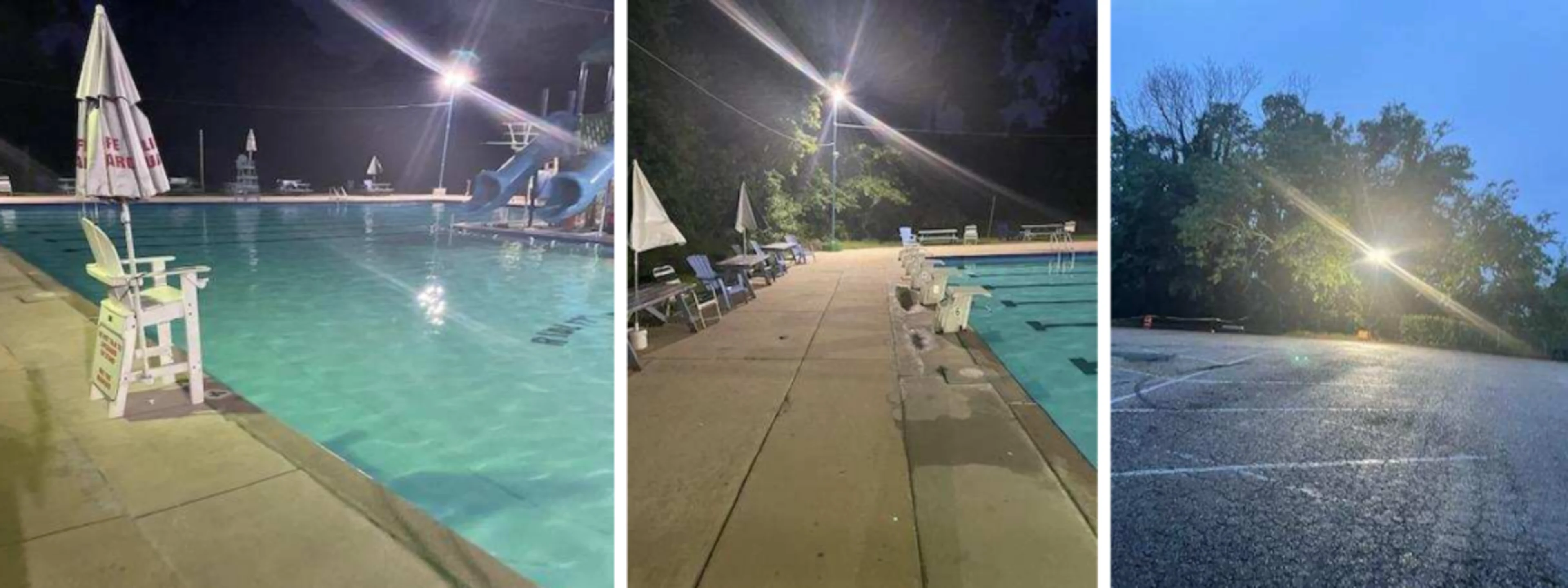 Lighting up Ridley Park Swim Club image
