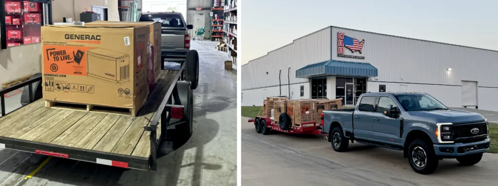 Going the extra miles for generator deliveries image