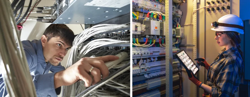 AI data centers are driving demand for skilled electricians image
