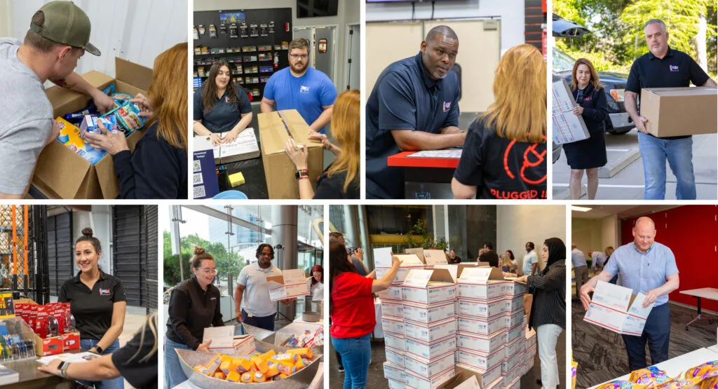 Sending care to soldiers overseas image