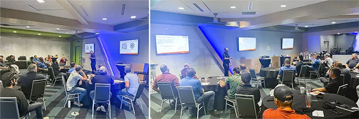 Generac clean energy training for CES Cincinnati, Ohio group image