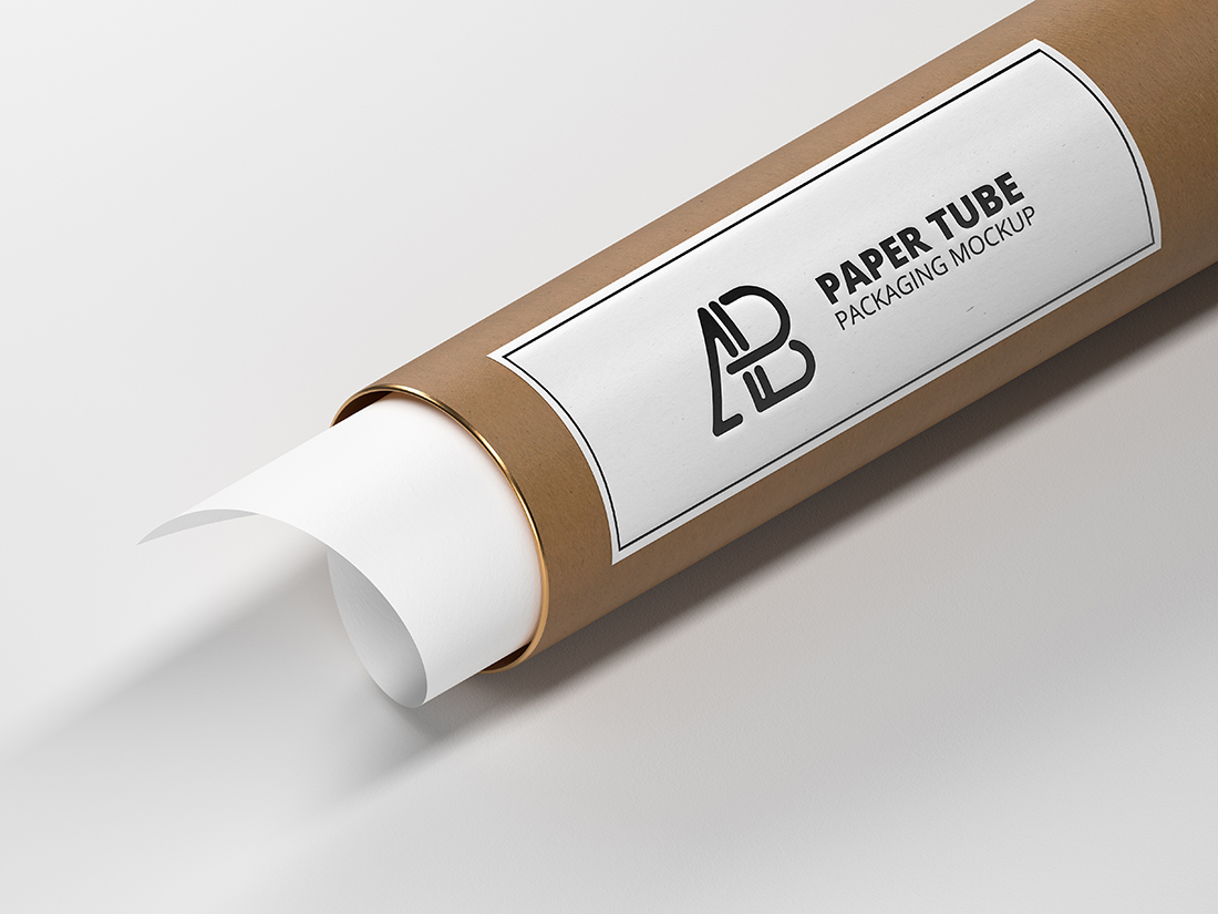 Download Paper Tube Packaging Mockup | Anthony Boyd Graphics