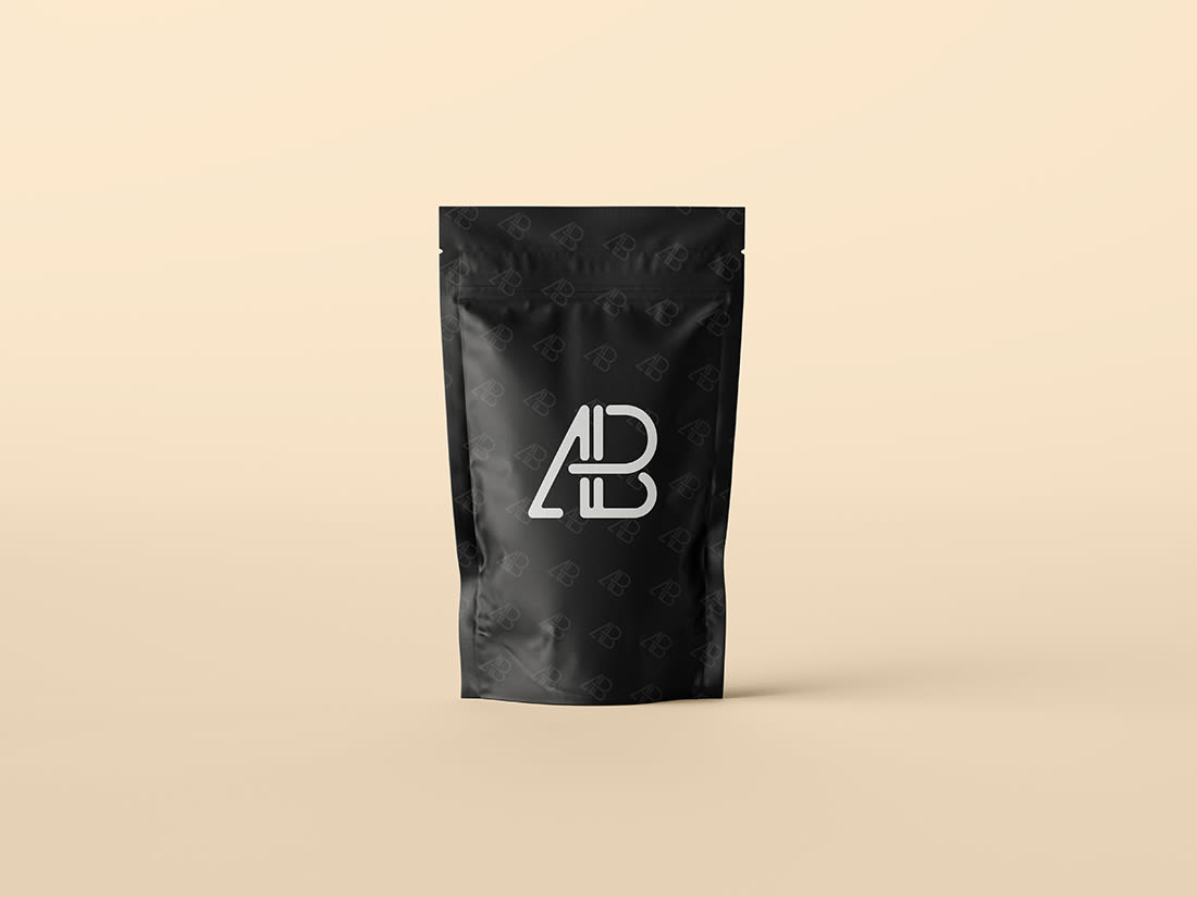 Pouch Bag Packaging Mockup by Anthony Boyd Graphics