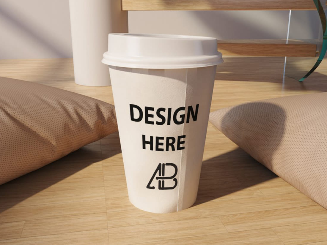 Realistic Coffee Cup Mockup by Anthony Boyd Graphics