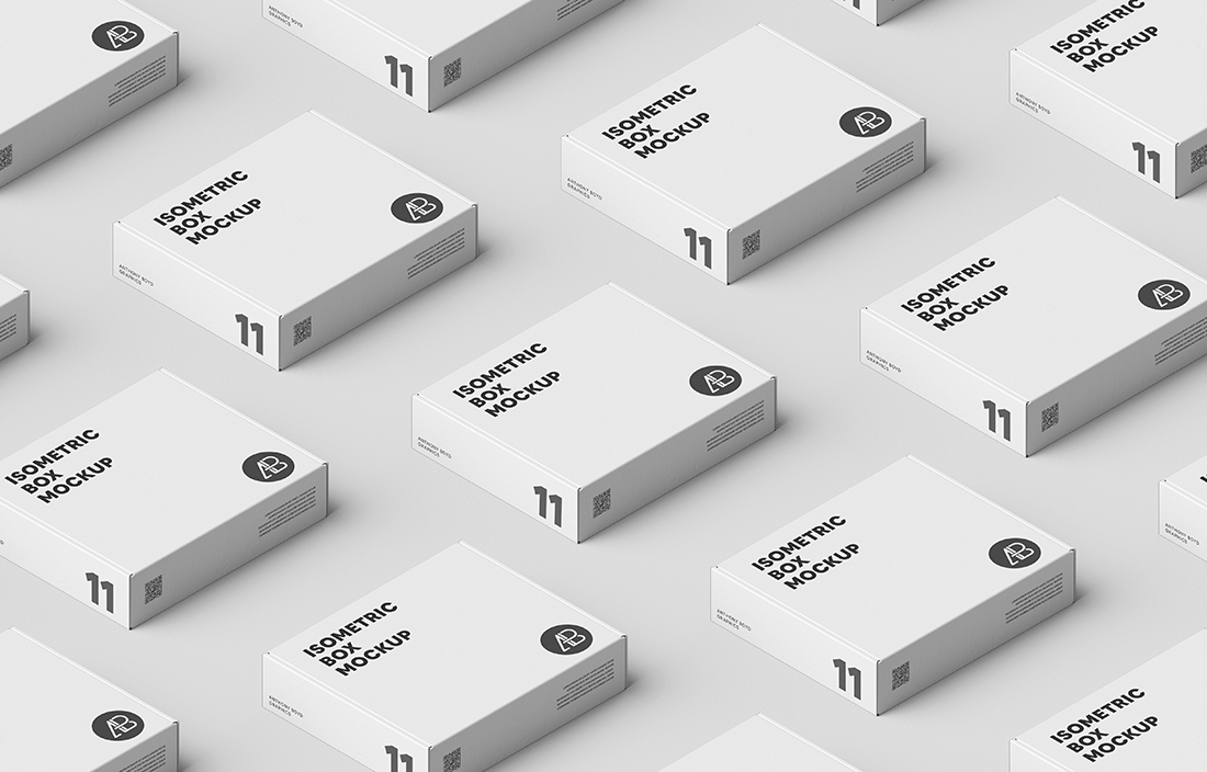 Download Box Grid Mockup | Anthony Boyd Graphics