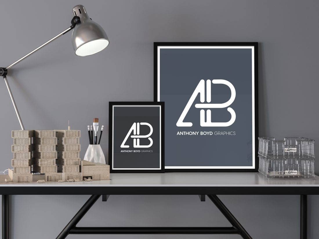 Realistic Poster Mockup Vol.4 | Anthony Boyd Graphics