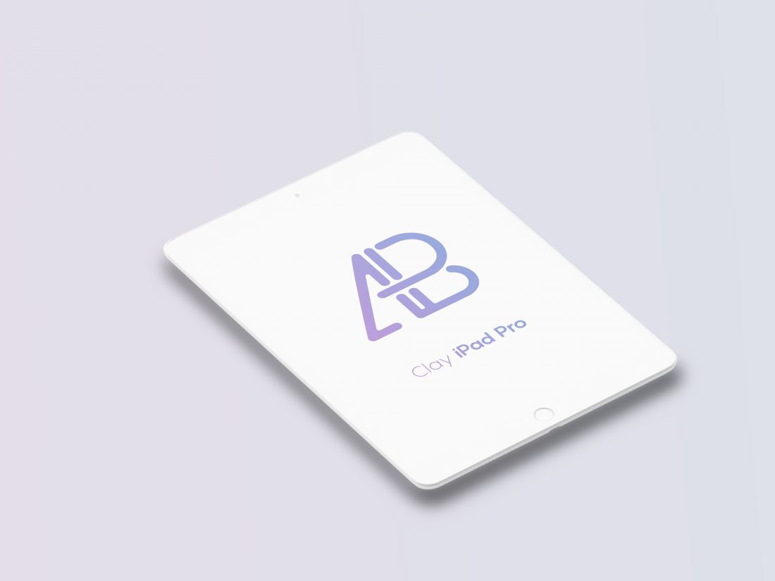 Download Clay iPad Pro PSD Mockup | Anthony Boyd Graphics