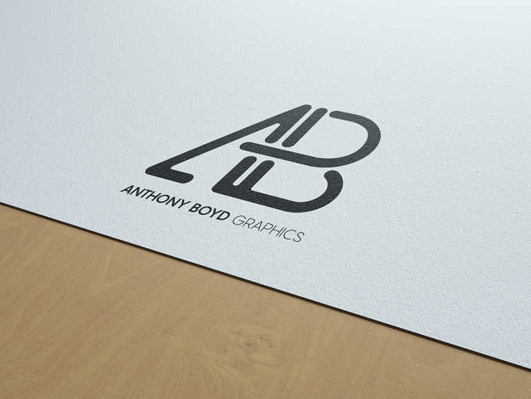 Download Natural Paper Logo Branding Mockup | Anthony Boyd Graphics