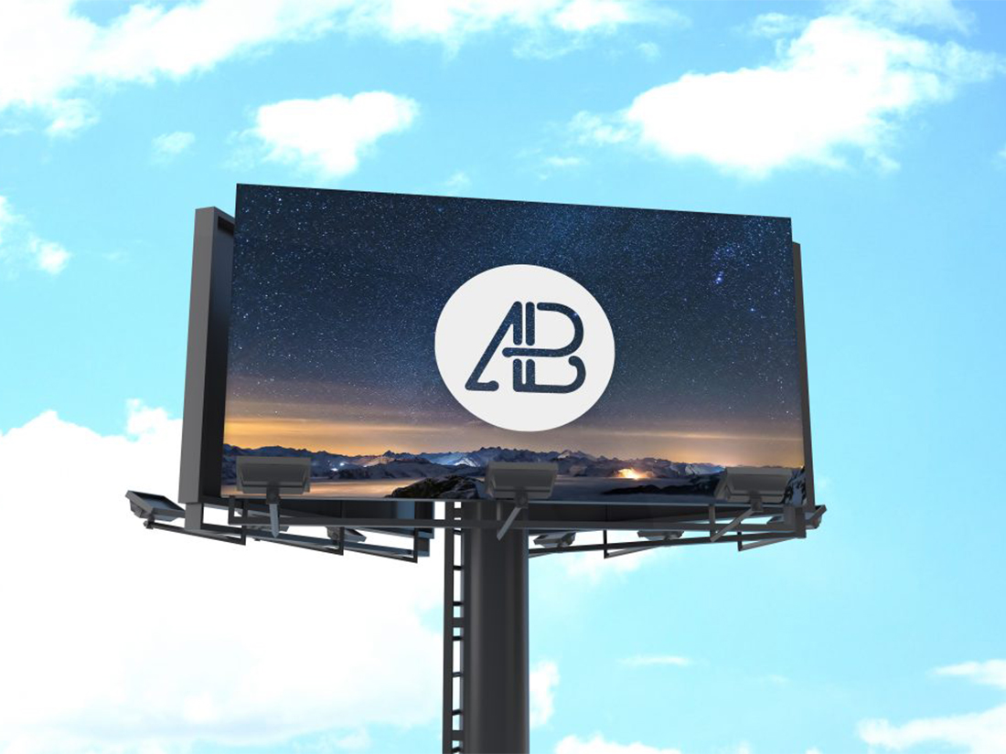 Download Free Billboard Mockup Vol 1 Anthony Boyd Graphics PSD Mockup Templates