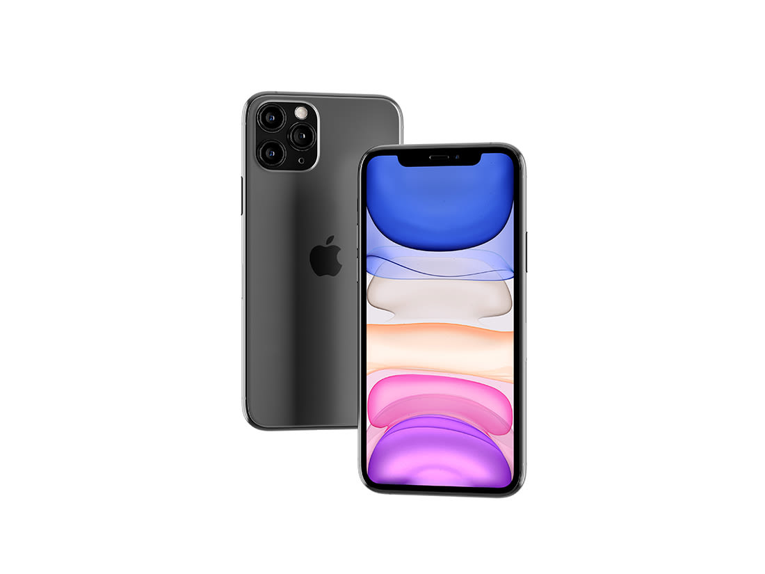 Floating iPhone 11 Pro Max Mockup by Anthony Boyd Graphics