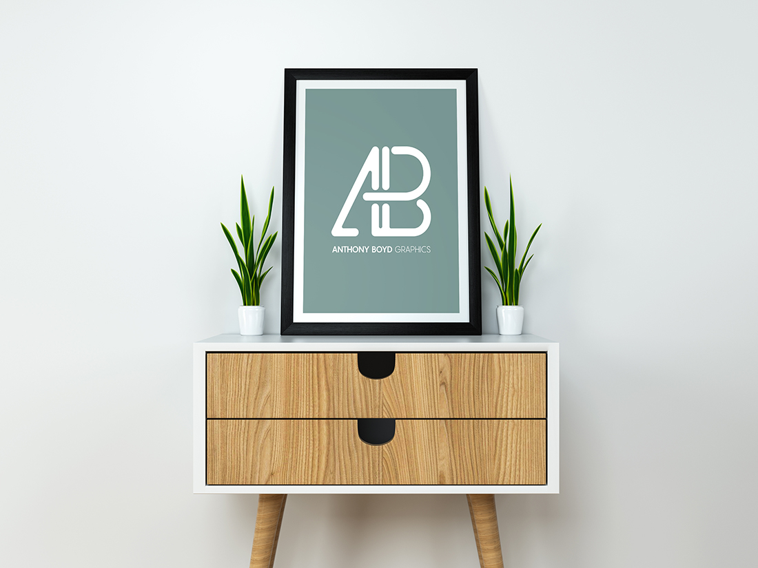 Download Modern Poster Mockup Psd Anthony Boyd Graphics PSD Mockup Templates
