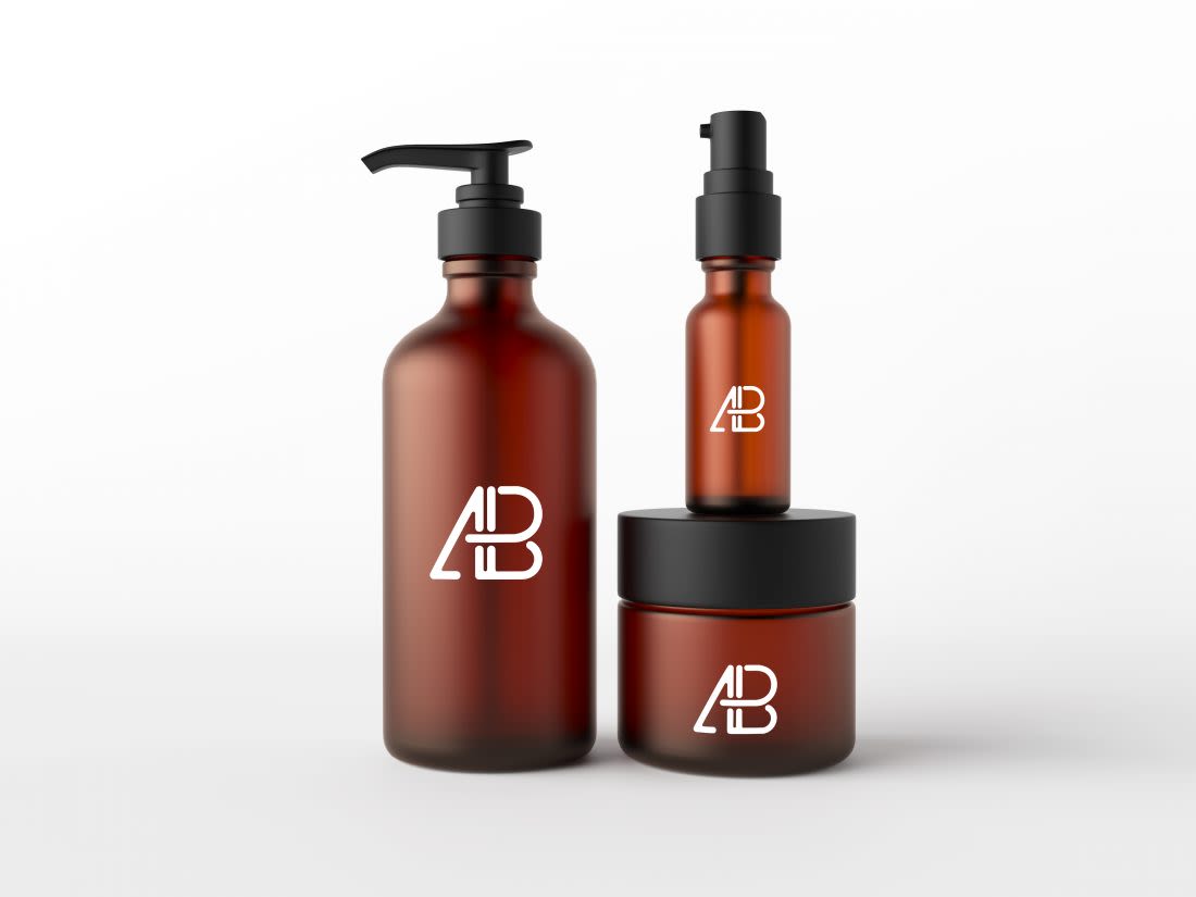 Cosmetic Packaging Mockup PSD by Anthony Boyd Graphics