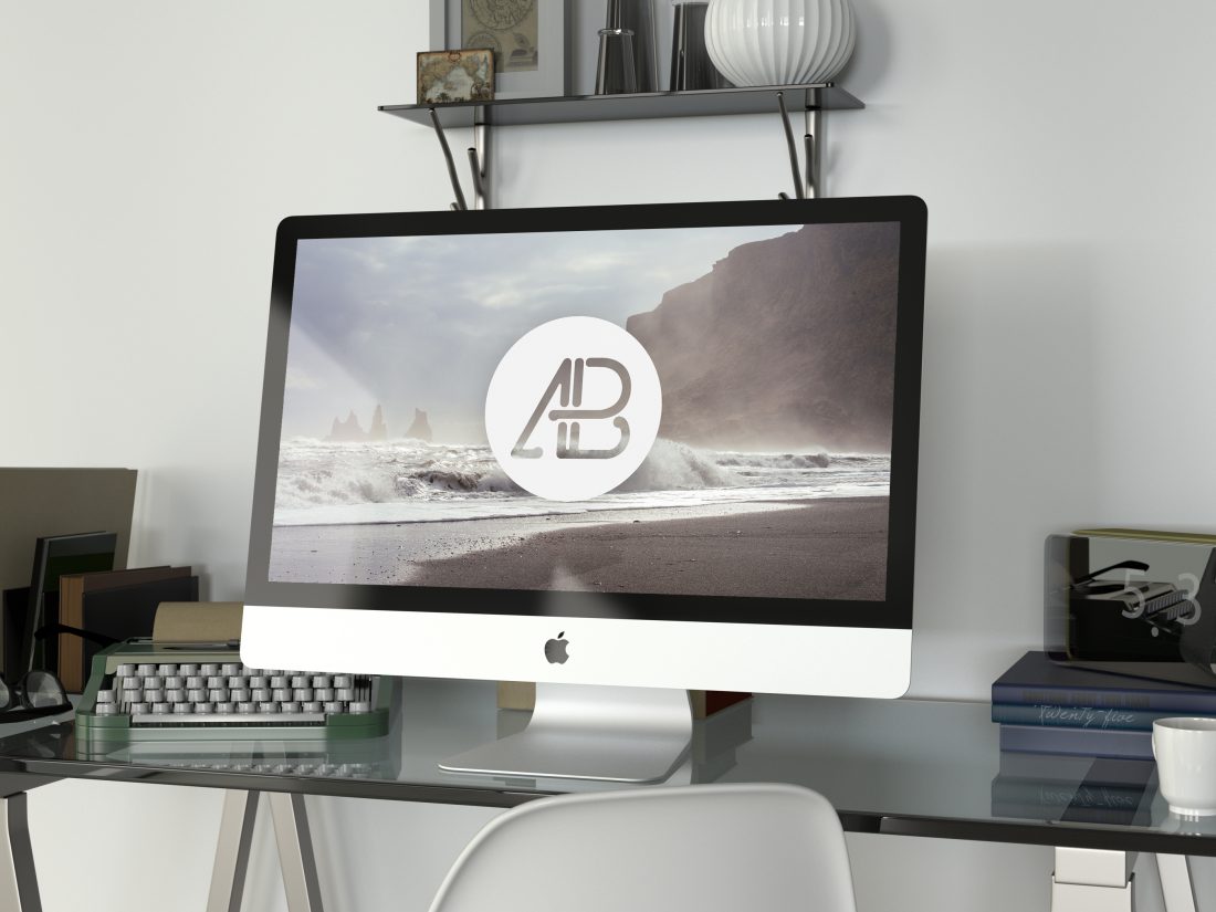 Download Realistic 5k iMac Mockup Vol.2 | Anthony Boyd Graphics