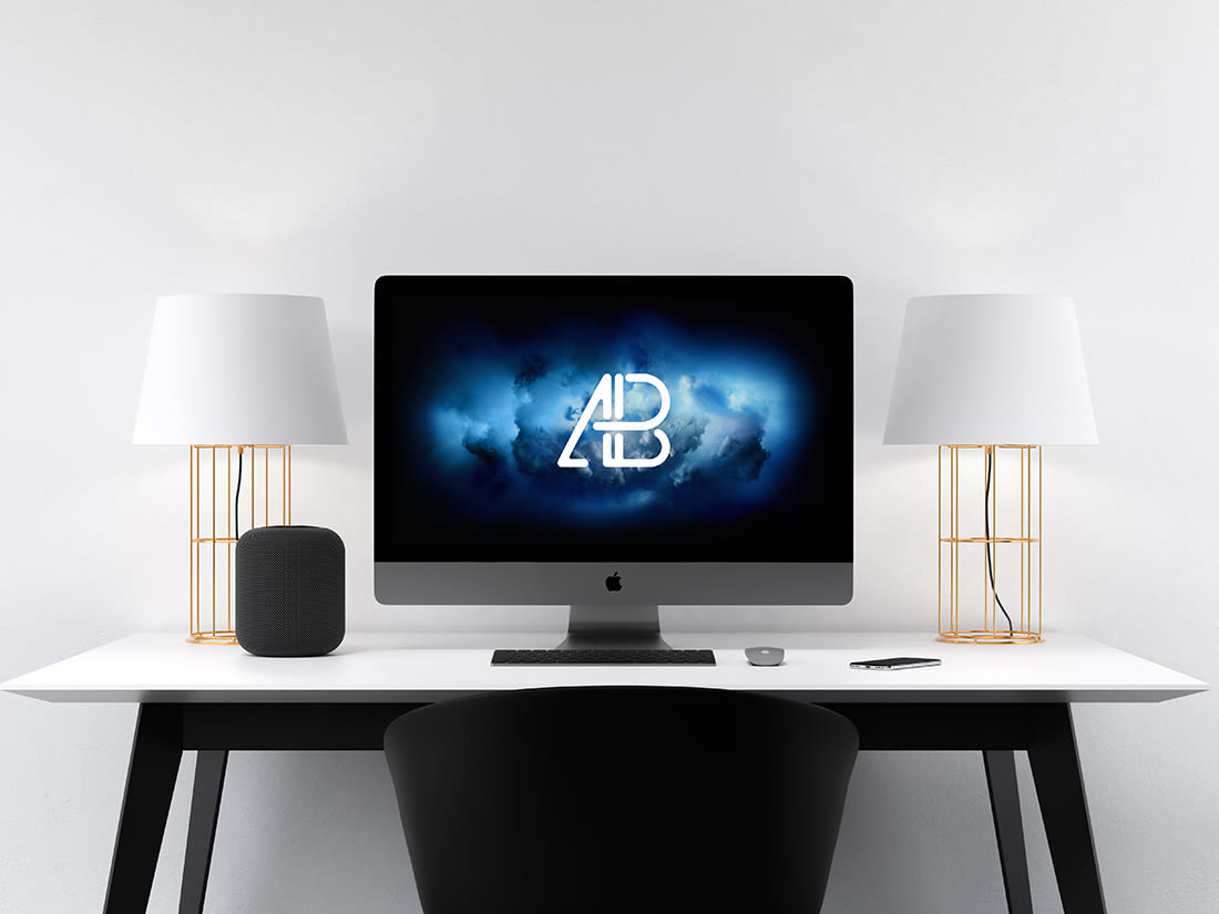 Modern iMac Pro Mockup Vol.2 by Anthony Boyd Graphics