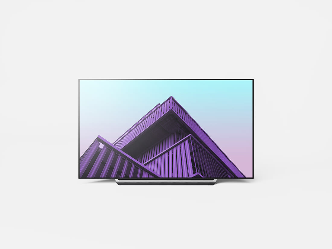 LG OLED 4K TV Mockup by Anthony Boyd Graphics