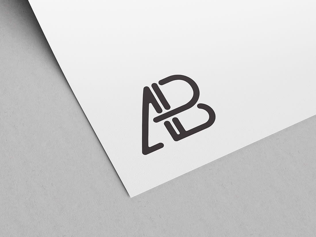 Download Paper Logo Mockup Vol.2 | Anthony Boyd Graphics