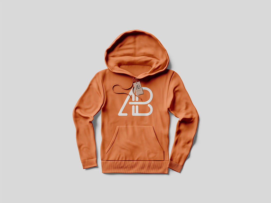 Hoodie With Tag Mockup by Anthony Boyd Graphics