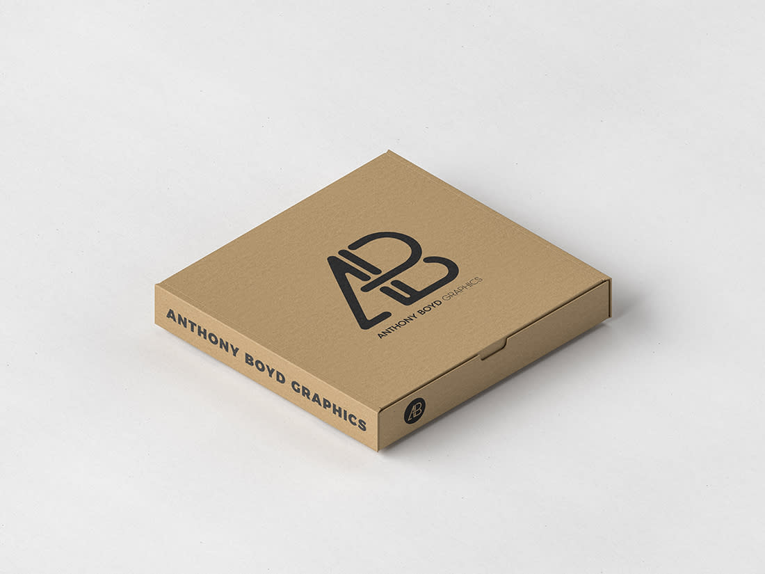 Download Pizza Box Packaging Mockup | Anthony Boyd Graphics