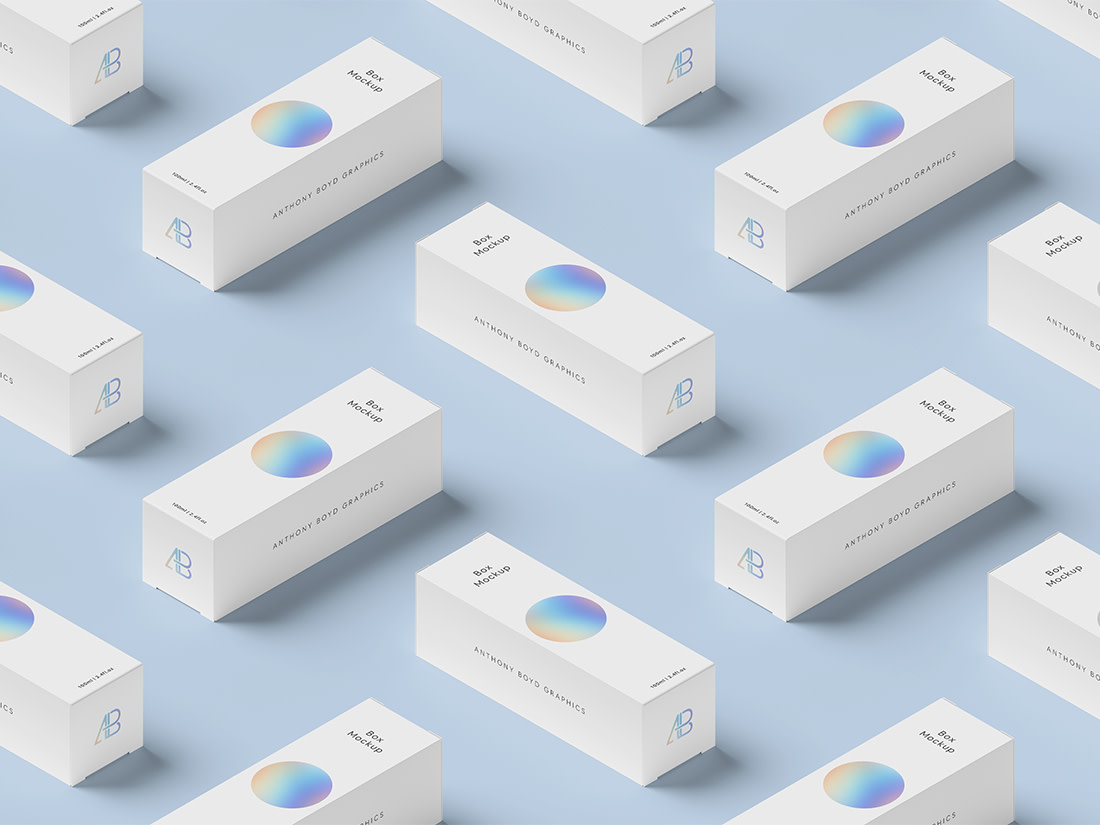 Download Tall Box Grid Mockup | Anthony Boyd Graphics