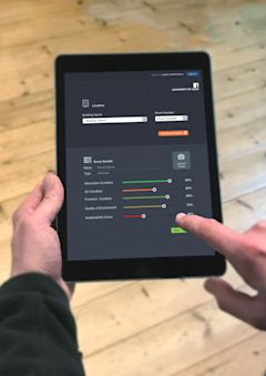 University of Leeds - Data input screen