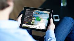University of Leeds Teaching Space Audit Mockup on iPad