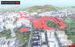 The University Of Edinburgh 3D Interactive Environment Collapsed
