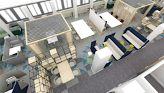 MOJ Top Down View of Pilot Space
