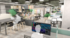 University of Manchester - Pilot Space Mockup render