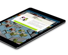 Me + My Workplace Intro page iPad