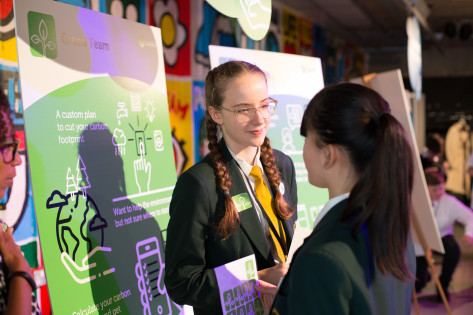 Photo - Green team preparing in the Marketplace