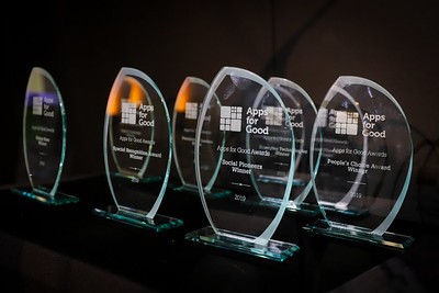 Apps for Good Awards Trophies