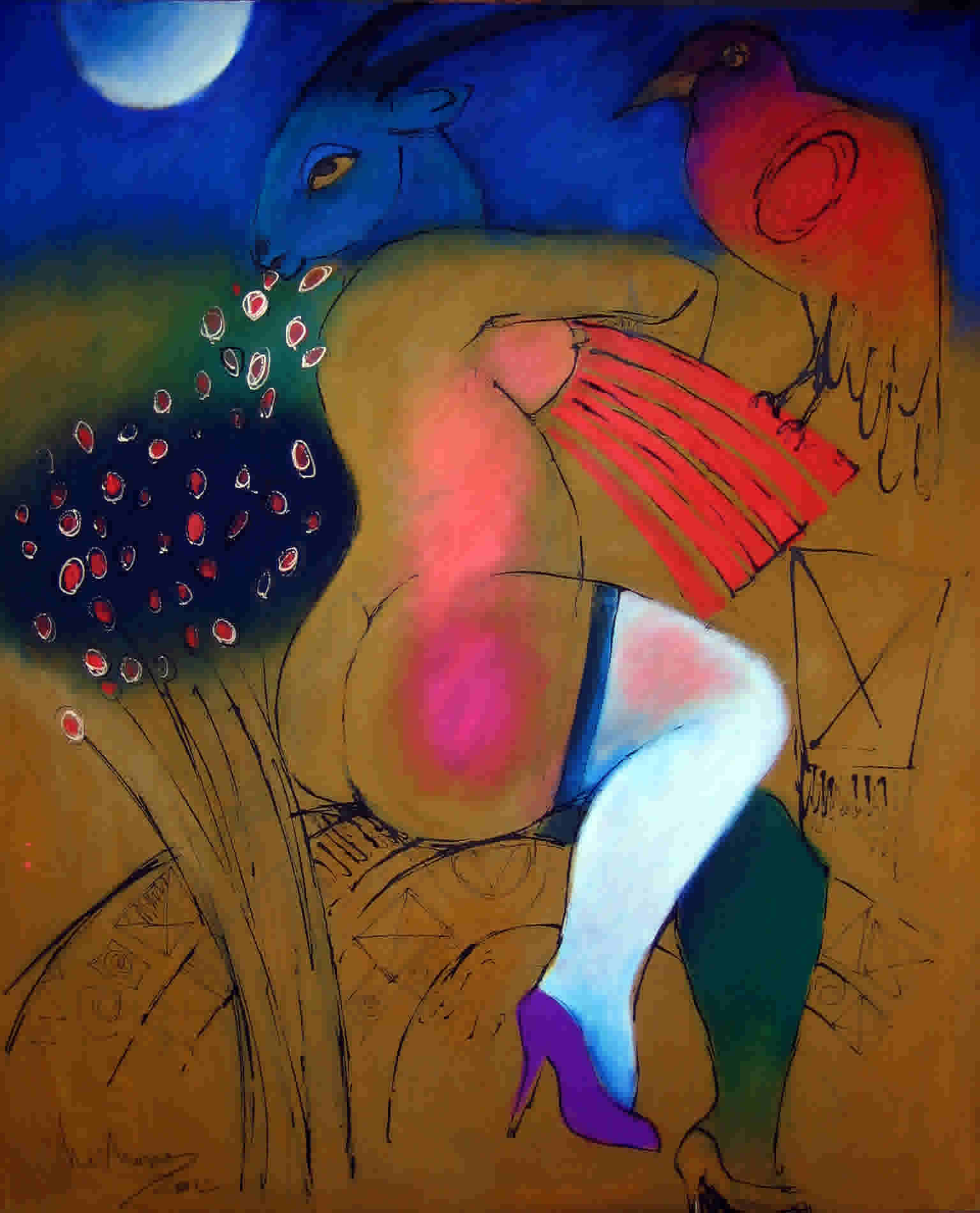 Nocturno com Comedora de Flores II