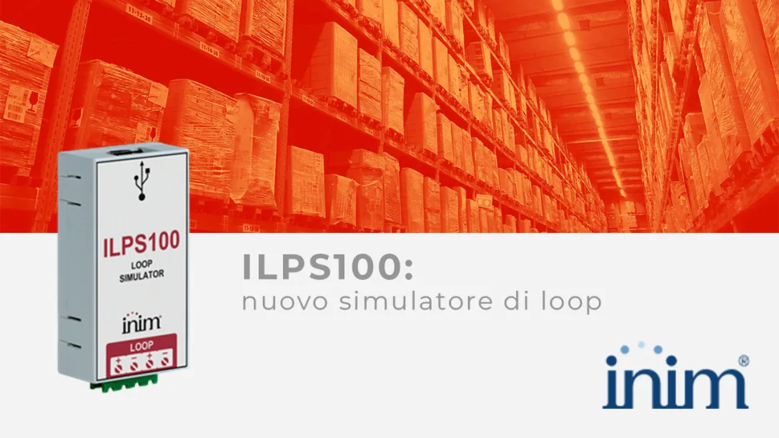 Nuovo ILPS100 - Simulatore di loop inim