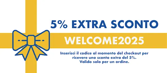 extra sconto di benvenuto