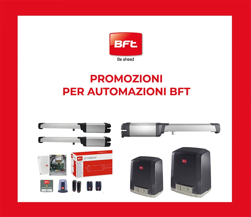 PROMOZIONI automazione kit BFT