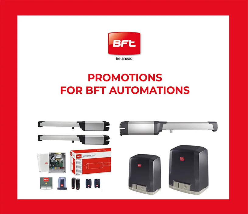 PROMOTIONS BFT Automation Kits