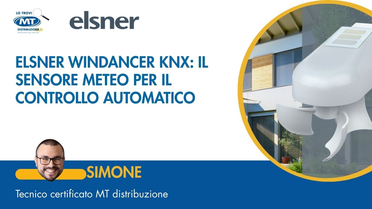 Elsner Windancer KNX: il sensore meteo per il controllo automatico