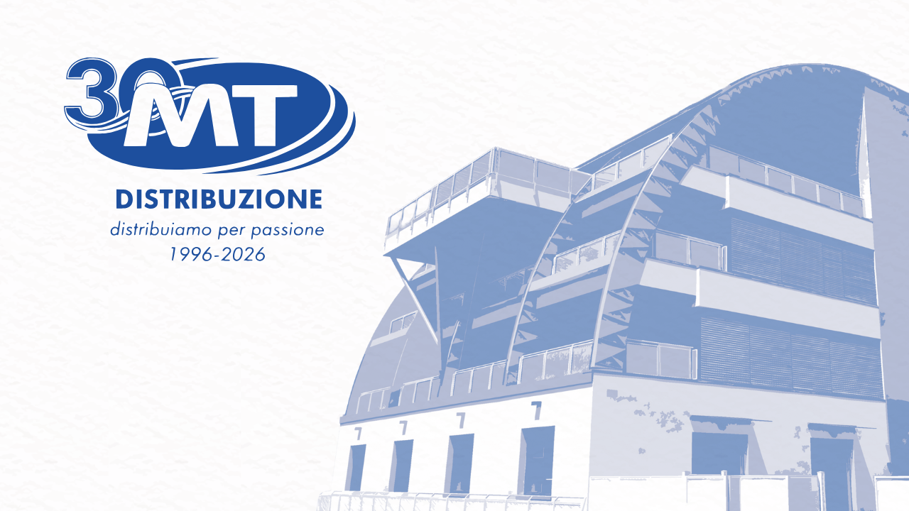 MT Distribuzione turns 30: a new logo