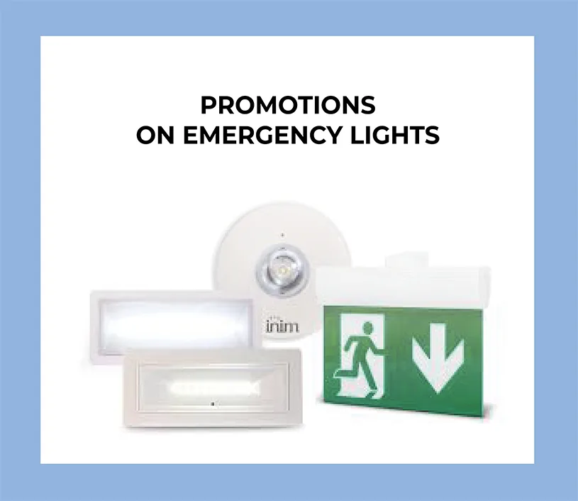 EMERGENCY LAMP PROMOTIONS