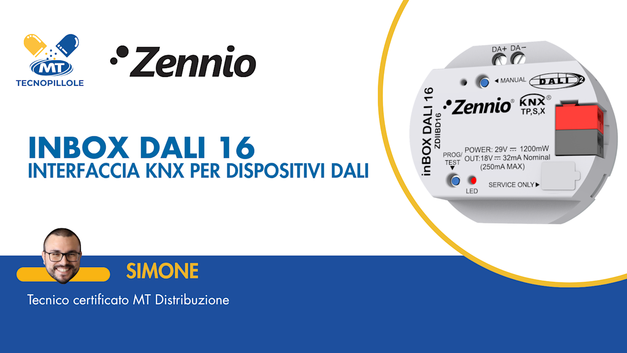 INBOX DALI 16 di Zennio | MT Tecnopillole