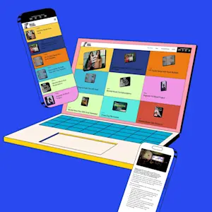 Example of the WAMP website homepage displaying a modern, dark-themed interface with navigation menu and feature sections.