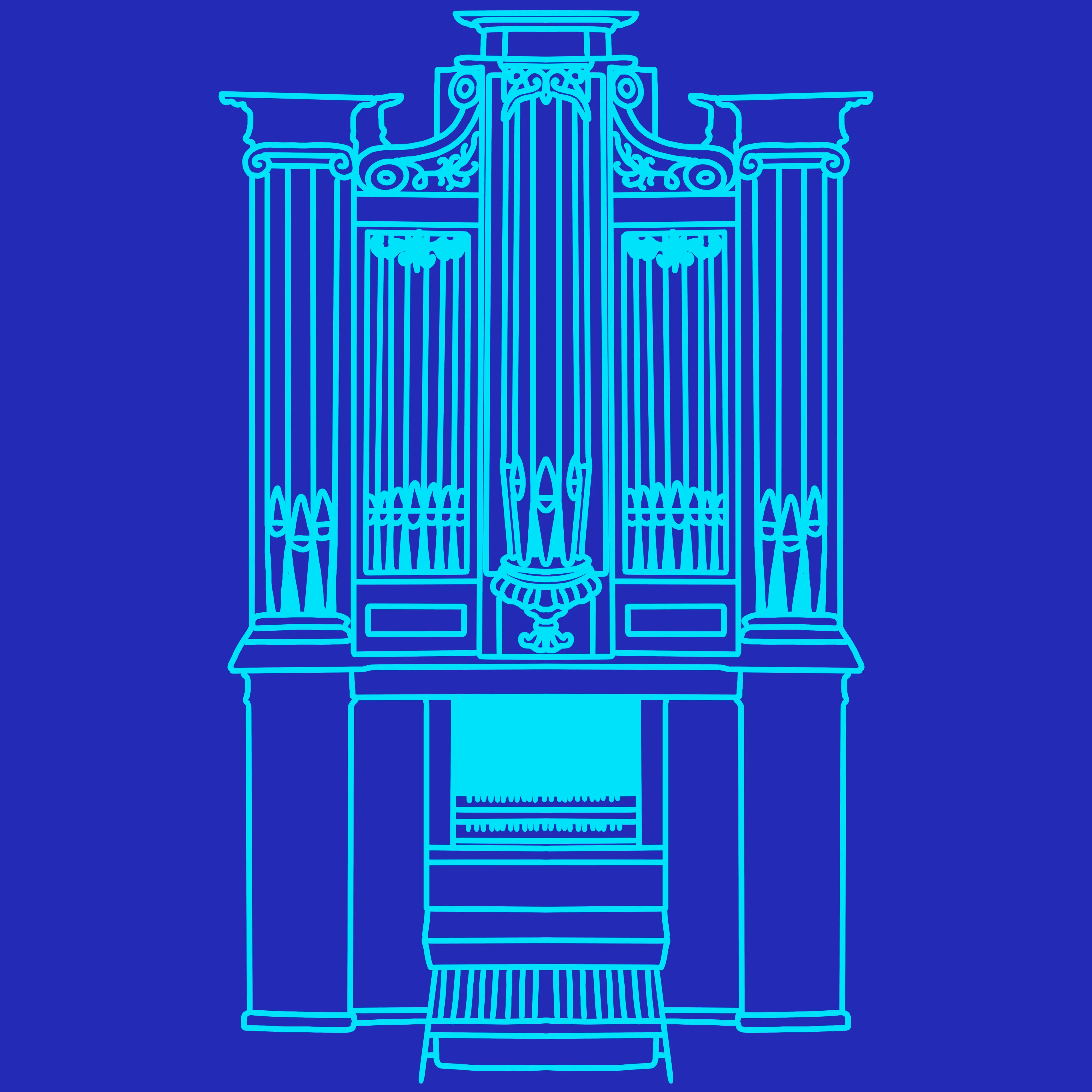 Pipe Organ artwork (monochrome, compressed)