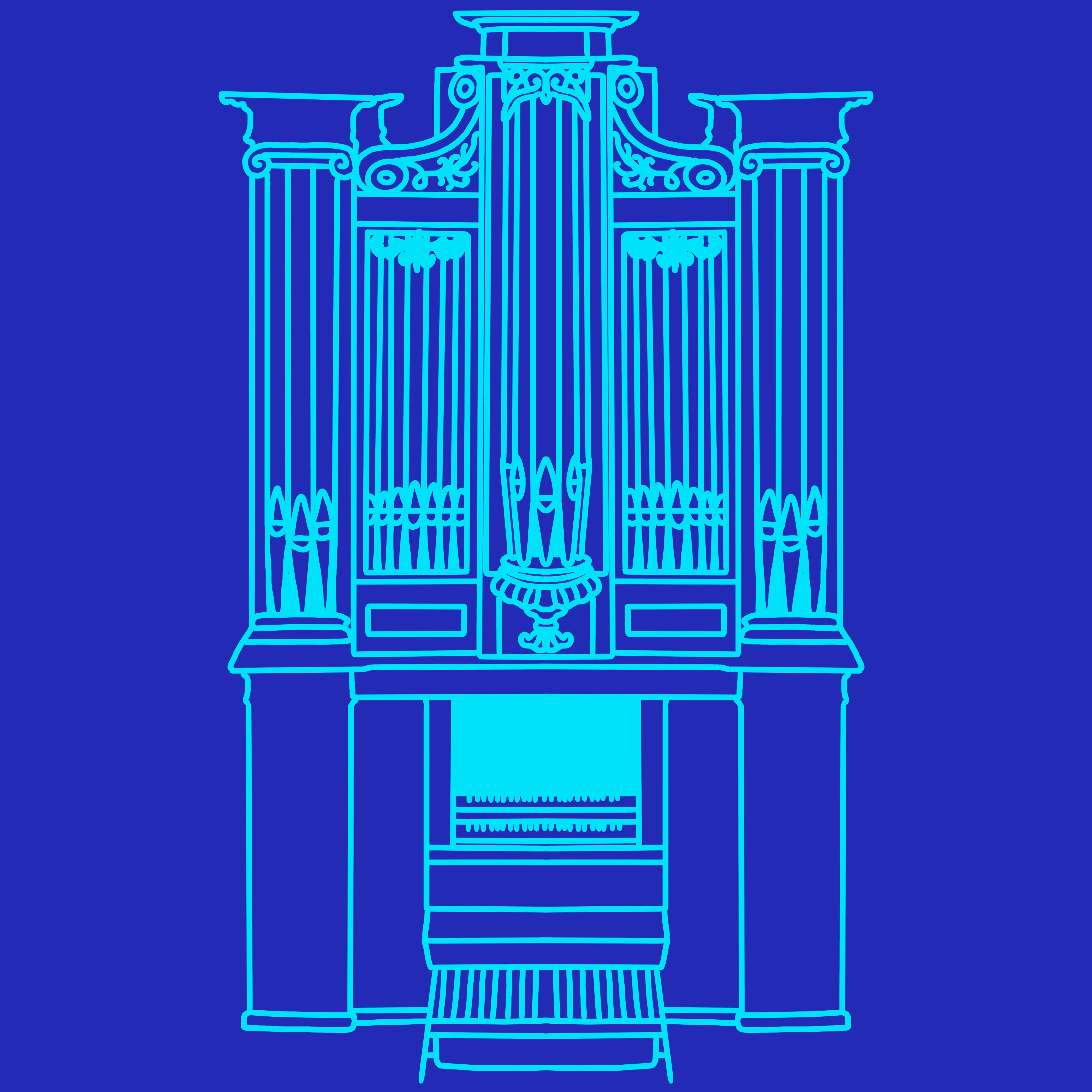 Pipe Organ artwork (monochrome, compressed)