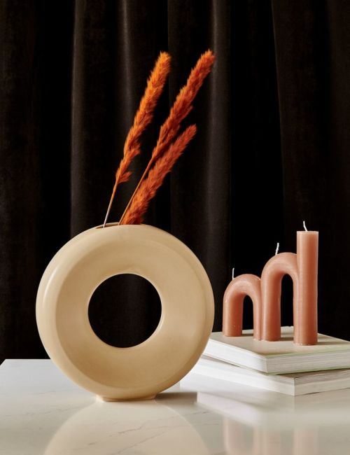 Ceramic Circle Vase