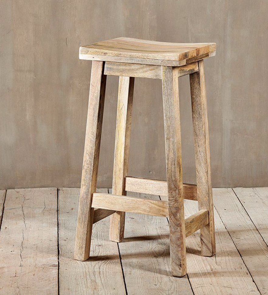 Ambi Wooden Stool tall