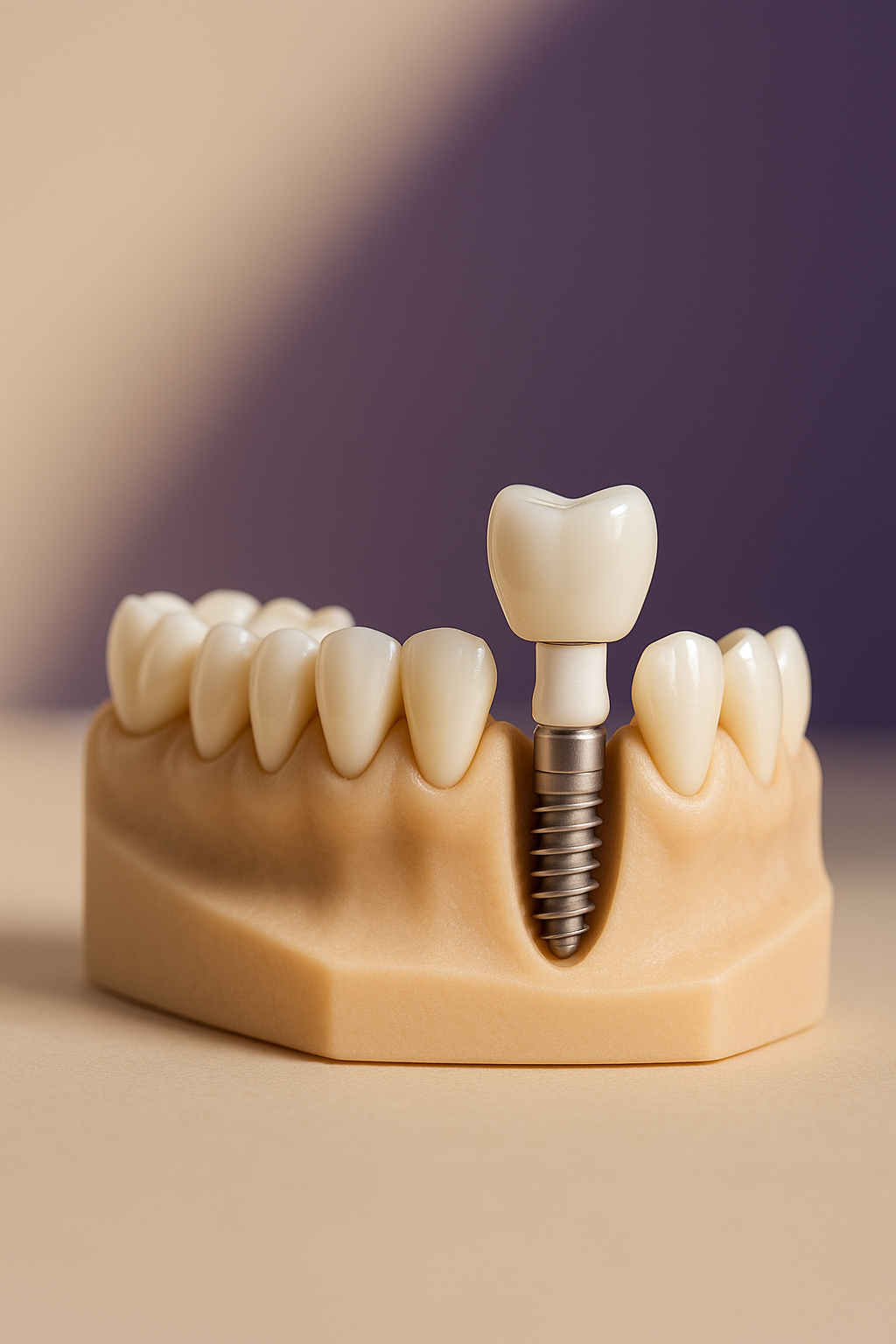 A era dos implantes dentários