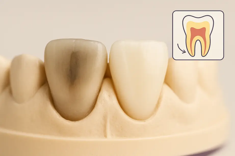 Dentes escurecidos após tratamento de canal: quais as melhores soluções estéticas atuais?