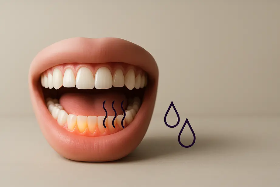 Síndrome da boca queimada em mulheres no climatério: por que seus dentes e gengivas podem estar mais sensíveis?